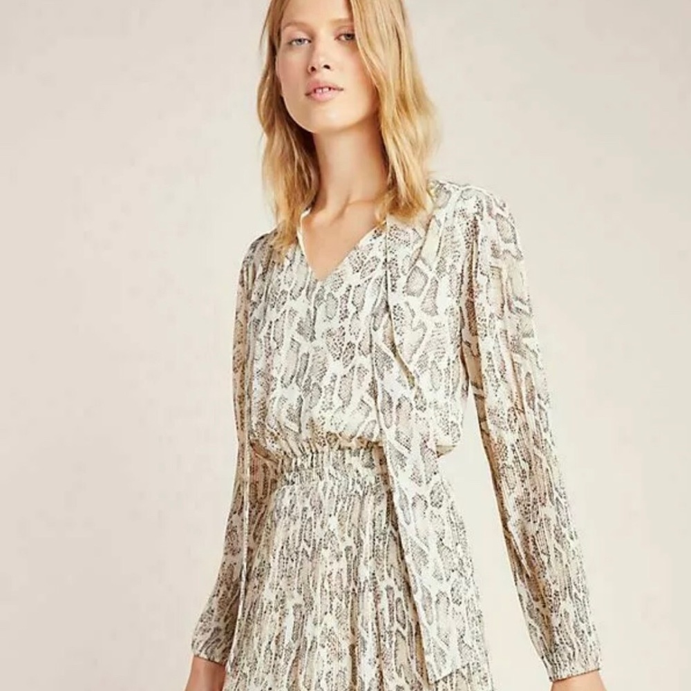 Current Air Olivia Anthropologie dress.